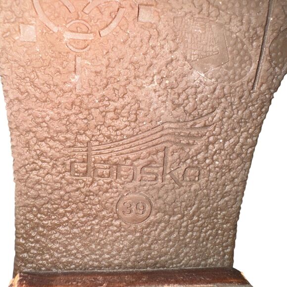 Dansko Brown Flats with Buckle - Picture 5 of 10